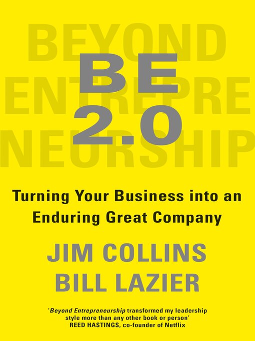 Title details for Beyond Entrepreneurship 2.0 by Jim Collins - Wait list